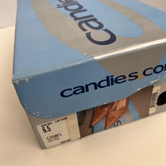 Candies Vintage Keela Heel in Camel womens Size 6.5 - Picture 8 of 9